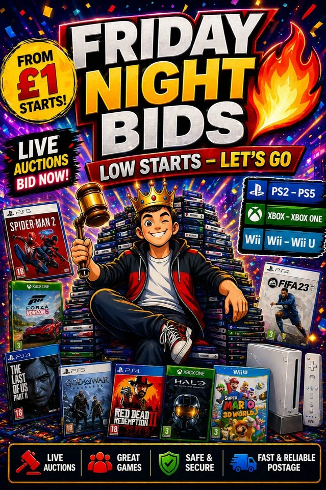 HOT DAY ☀️ HOT GAMES 🔥 BID NOW