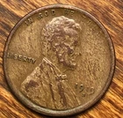 1919-S Lincoln Wheat Cent Monster Woody Wood Grain Improper Alloy Error Penny