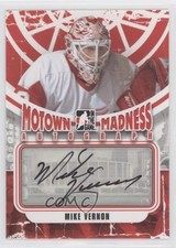 2012-13 ITG Motown Madness Auto Mike Vernon #A-MV Auto HOF 7ez