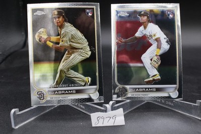 2022 Topps Chrome Update Rookie Debut C.J. Abrams #USC102 & #USC3