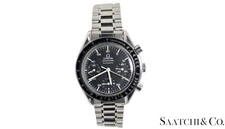 Near Mint OMEGA Speedmaster 3510.50 Chronograph Black Dial Automatic Watch
