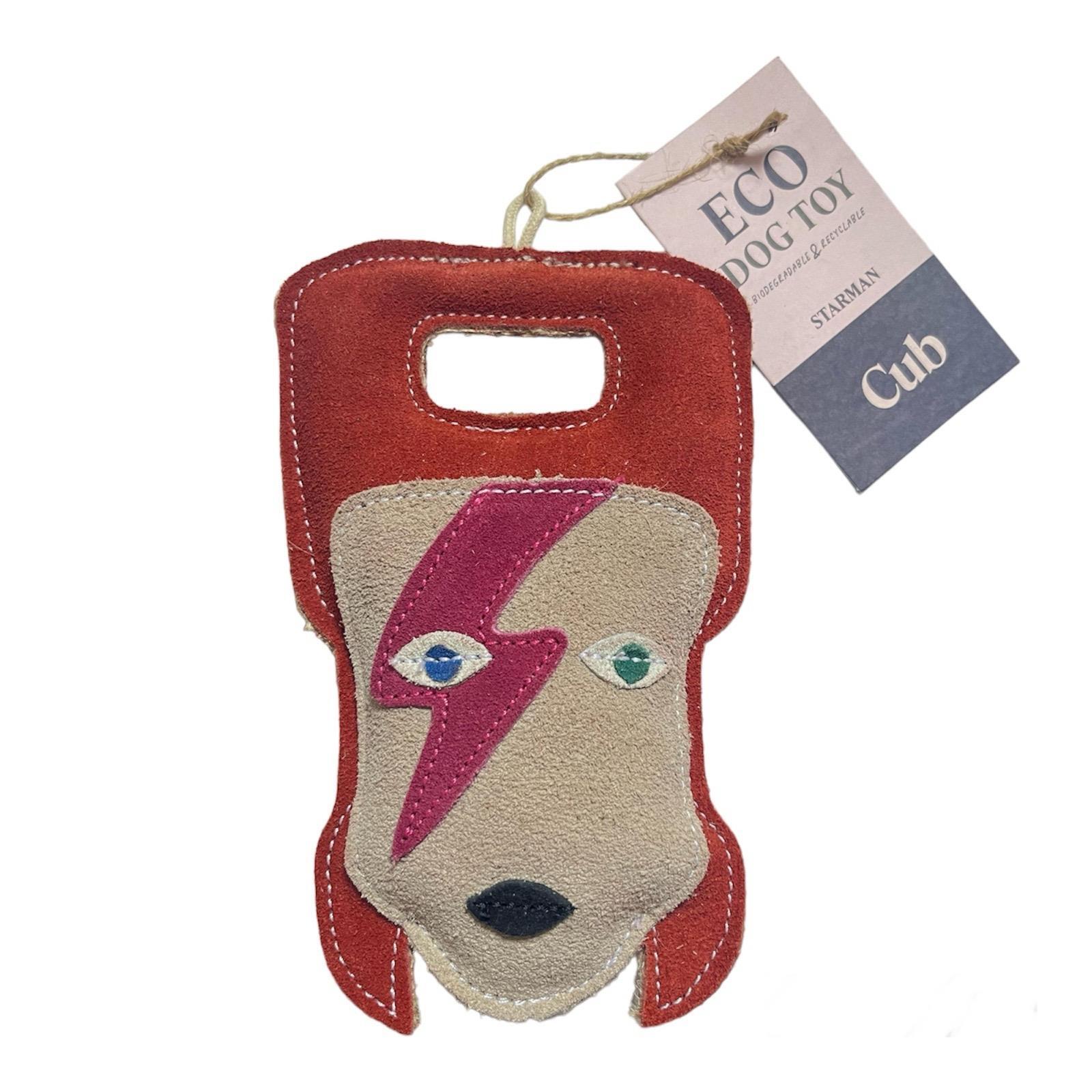 Cub Eco-Friendly Starman Dog Toy - Biodegradable & Recyclable Pet Accessories