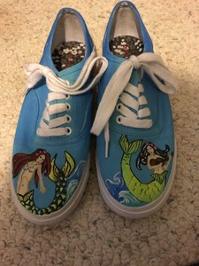 mermaid tennis shoes