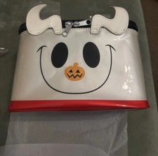Disney The Nightmare Before Christmas Zero Cosmetic Train Case.New. Glittery.