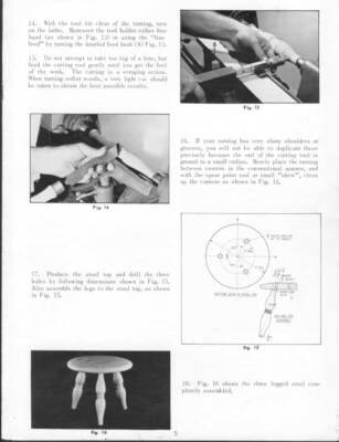 Lathe Duplicator Instruction Parts Manual Fits ROCKWELL-DELTA 46