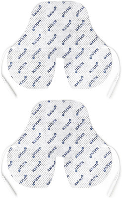 2Pcs Adhesive Electrode Ideal Shape for TENS Therapy on the Neck, Back and Shoul