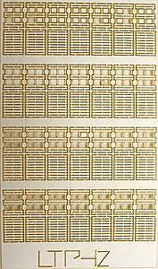 The N Scale Architect 30037 Z Scale Pallets pkg(28) -- Wood, Two-Layer - Picture 1 of 1
