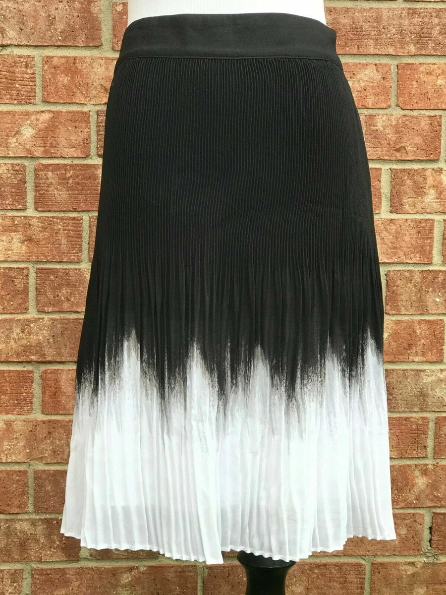Black and white ombre cheap skirt
