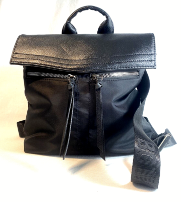 Botkier Super Light Black Nylon Backpack Botkier New York Mini Trigger Backpack Nylon Faux Leather  main image 2