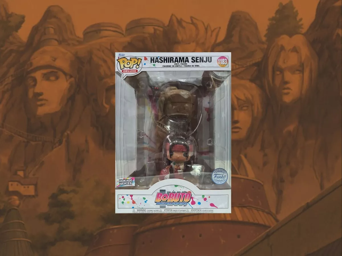 Hashirama Senju 1º Hokage Deluxe Funko Pop!