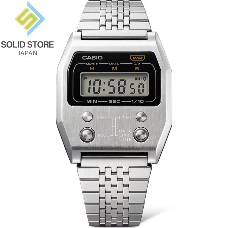 CASIO CLASSIC A1100D-1JF PREMIUM Full Metal Digital Quartz Watch