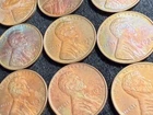 (1) Coin From Roll 1938-D Lincoln Wheat Cent Penny 1c RED & RB BU cb495-17