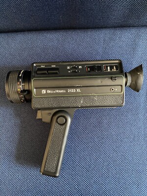 Vintage Bell Howell 2123 XL Handheld Compact Video Movie Camera Recorder 