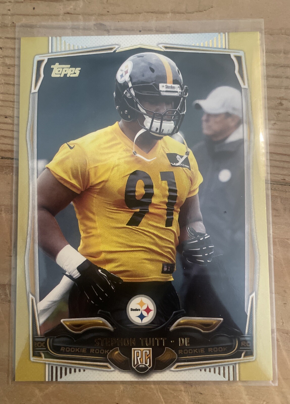 2014 Topps Football Gold RC Rookie #416 Stephon Tuitt 158/2014