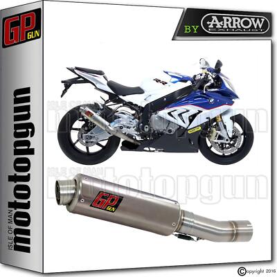 EXHAUST GP GUN by ARROW STEEL BMW S 1000 RR 2013 13 2014 14