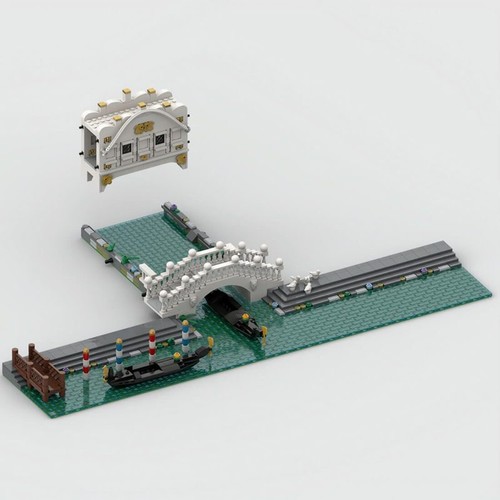 Venedig Finale Gebäudemodell 25989 Teile für Alter 9+ Konstruktionsspielzeug MOC-147560 - Bild 9 von 22