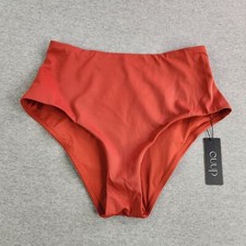 NWT Cuup Size 7 Lava The Tap Swim Bottoms UPF 50 Protection