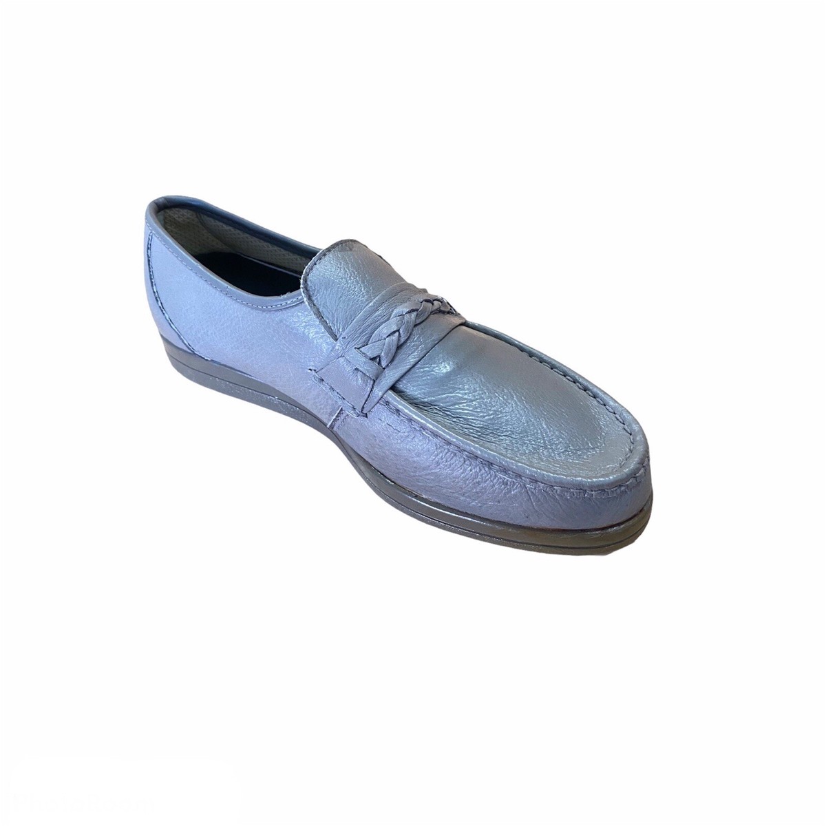 Stacy Adams Men\'s Shoes, Loafers, Size 13M, Gray, Slip On, Classic Style Vintage Men main image 4