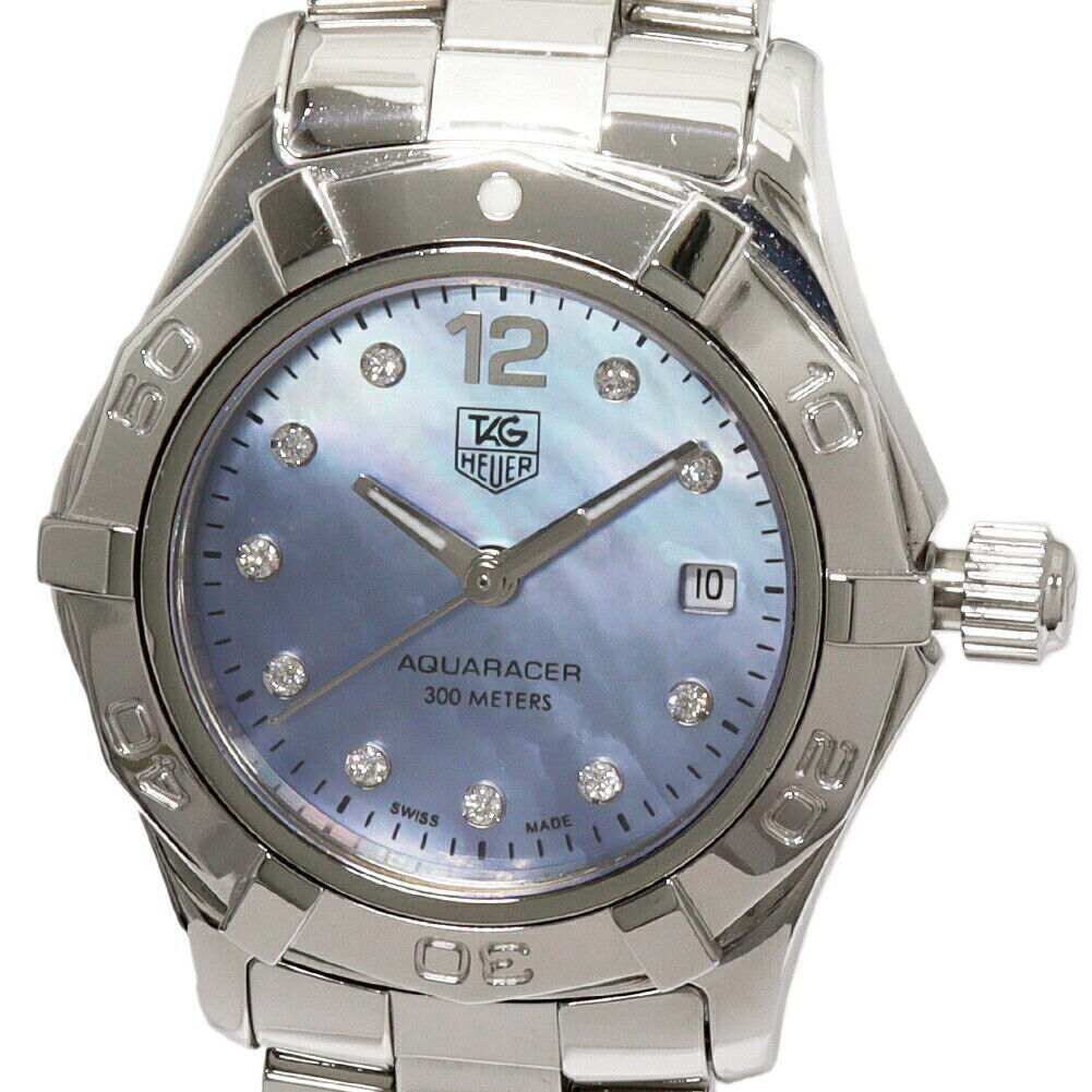 TAG Heuer Aquaracer Blue Mother Of Pearl Women s Watch WAF1419 For tag-heuer-aquaracer-blue-mother-of-pearl-women-s-watch-waf1419-for