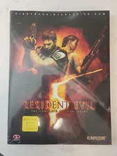 Resident Evil 5 The Complete Official Guide Piggyback Strategy Sealed Capcom new