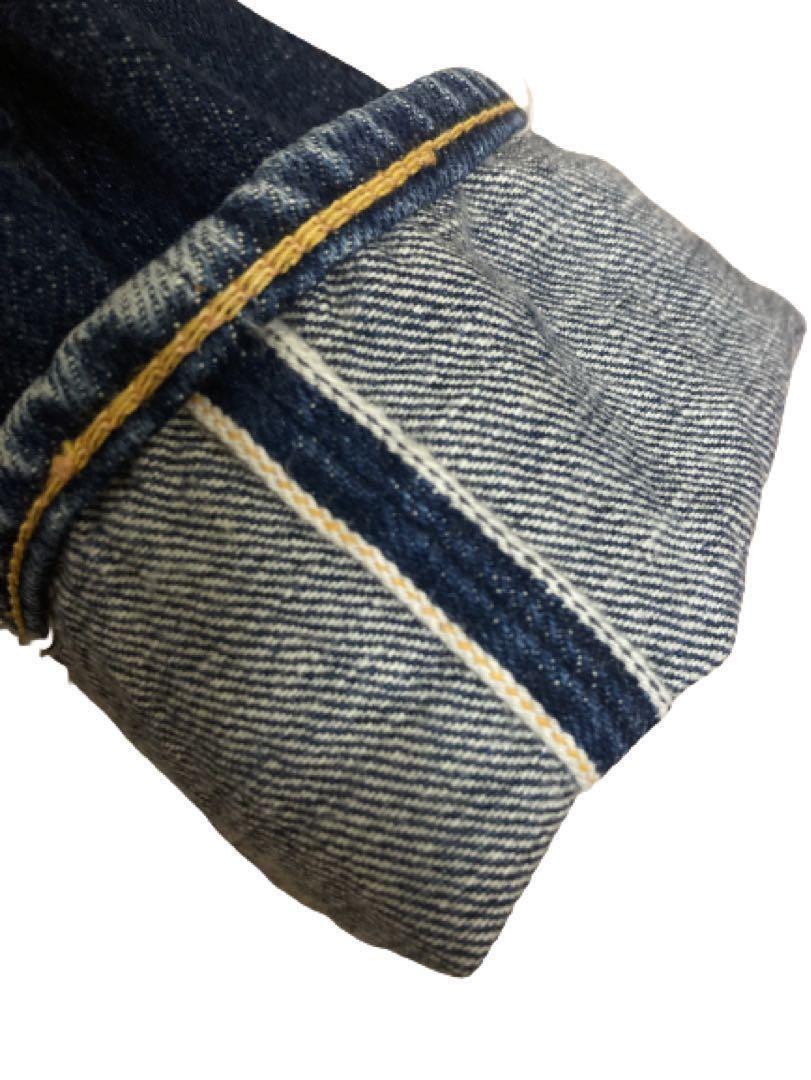 EVISU Denim Jeans Pants Cotton Straight Blue No.2 Lot.2000 EVISU Denim Jeans Pants Cotton Straight Blue No.2 Lot.2000