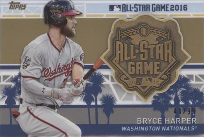 2017 Topps - Bryce Harper #MLBAS-BH - 1 of 1