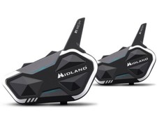 COPPIA INTERFONO MIDLAND R1 MESH MOTO CASCO BLUETOOTH 2PZ CONFERENCE 2000M
