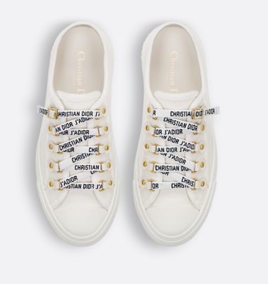 Christian Dior CD White Walk'n'Dior Dior J'Adior Canvas Women