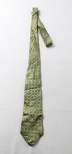 BCBG Attitude Men's Extra Wide Point Geometric Print Silk Necktie LC7 Green OSFM