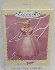 1996 Hallmark Keepsake Ornament Springtime Barbie 2nd In Collector s Series