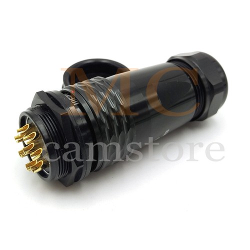 SA28 WEIPU 8Pin Panel Mount IP68 Waterproof Multipole Plug & Socket Connectors - Picture 7 of 7