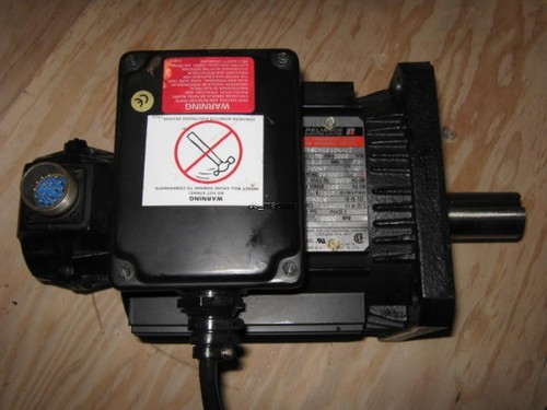 Reliance Electric B90H1010N-UZ AC Motor 0.75KW, 109-KG-CM, 5500RPM, 3PH, 35mm-OD - Foto 1 di 8