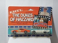 ERTL 1/64 🇨🇵 The Dukes of Hazzard GÉNÉRAL LEE + BOSS HOGG #8141 Année 1981