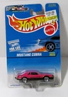 Vintage 1996 Hot Wheels Pink Mustang Cobra Diecast Vehicle