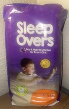 SleepOvers By Cuties Pull Up L/XL 60-125 Lbs 12 Count 