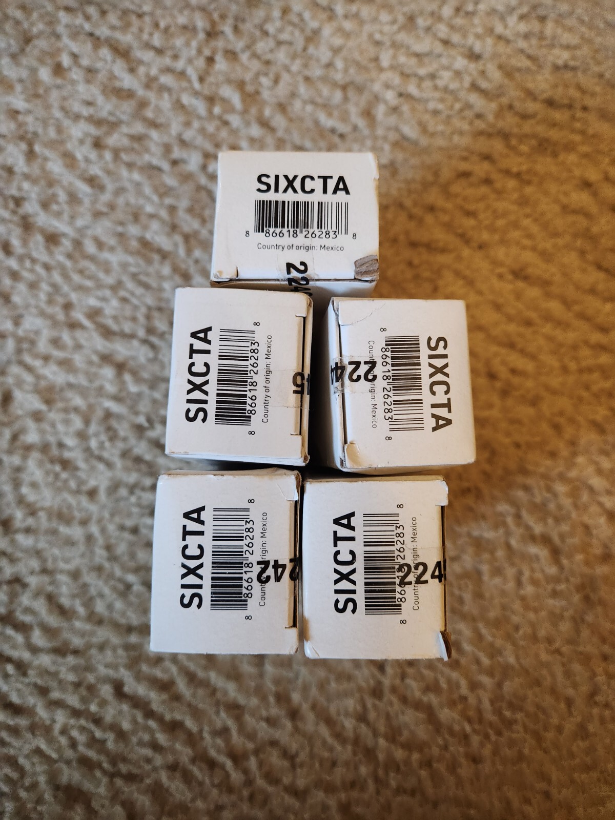 (5) Honeywell SiXCTA - Two-Way Wireless Door / Window Sensor ADT Command
