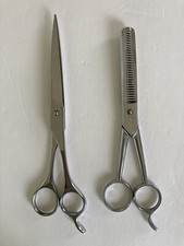 VTG Set Barber Scissors Sears Solingen 2032 West Germany Thinning MARKS 948