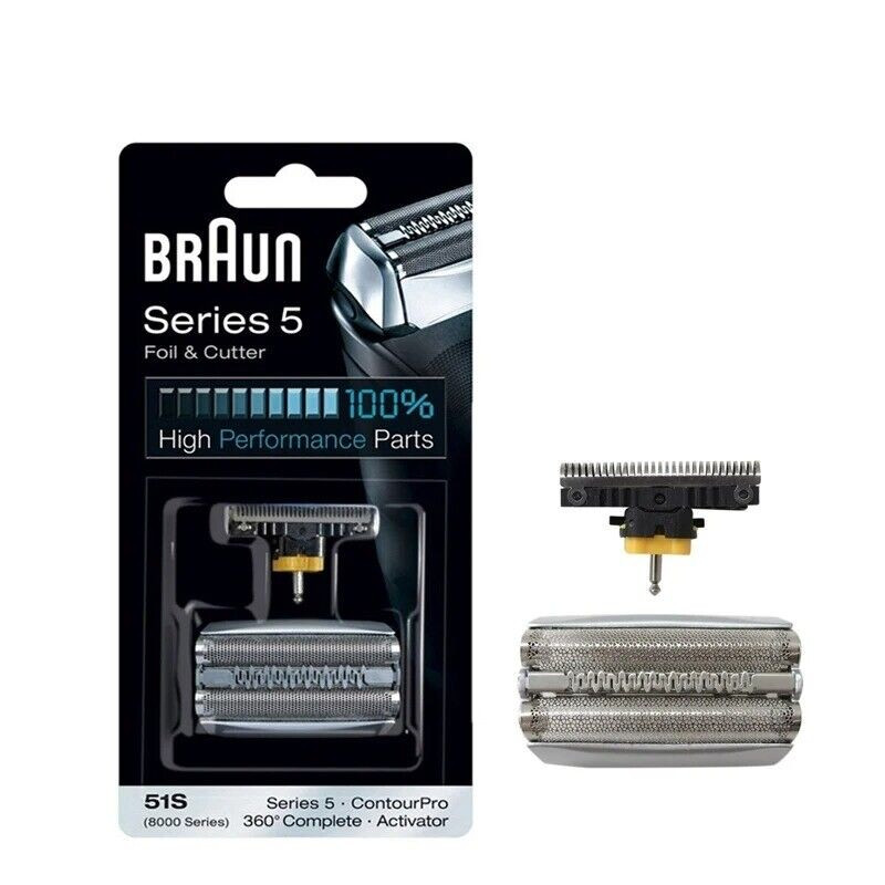51S/52B/52S Electric Shaver Replacement Foil Head Compatible for Braun Series 5