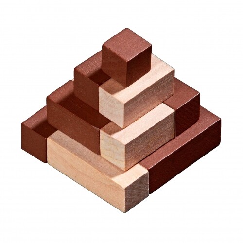 Holzpuzzle-Sortiment - 10 Puzzle - Denkspiel - Knobelspiel - Geduldspiel - Bild 11 von 12