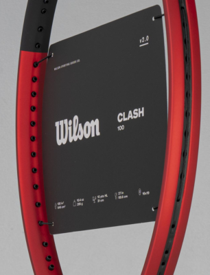 Wilson Clash 100 V2.0 Tennis Racket Racquet 100sq 295g 16x19 G2