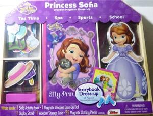 wooden magnetic paper dolls