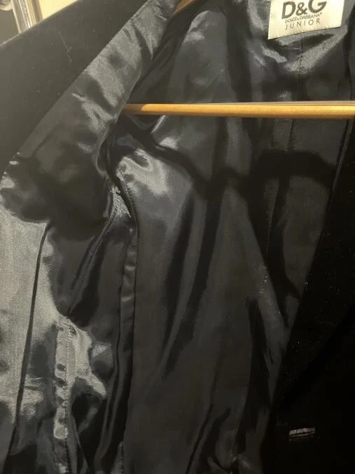 Jaqueta e calça smoking Dolce & Gabbana masculina júnior - 155-161cm 61-63" - Imagem 3 de 4