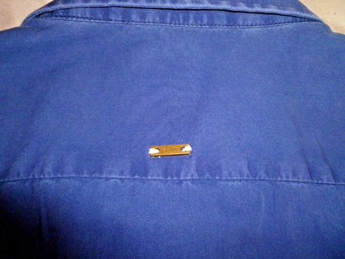 G Star Raw correctline Short Sleeved Denim Shirt SIZE XXL blue - Picture 10 of 10