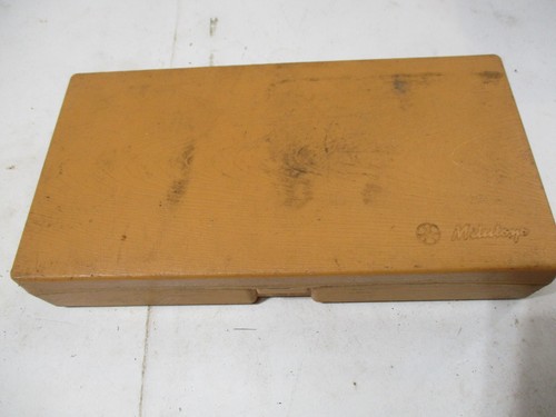 Mitutoyo 126-137 Screw Thread Micrometer 0-1" .001 W/ Case/Anvils - Picture 9 of 9