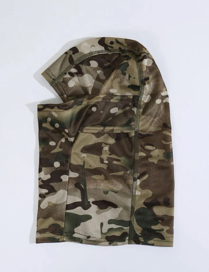 Hunting Mask Camoflouge Balaclava Windproof Full Face Mask Camo Hood Paint ball - Image 4 of 4