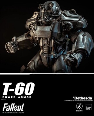 Threezero Fallout T-60 Power Armor 36.8cm/14.4In 1/6 Collectible