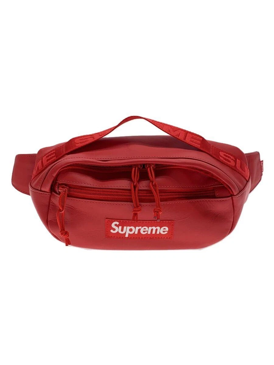 Sac taille suprême cuir ROUGE occasion