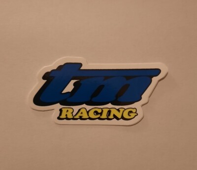 Adesivo TM RACING Sticker 6x3 cm Originale | eBay