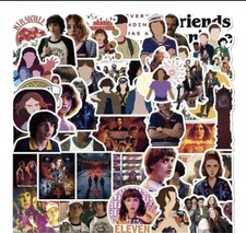 10 Random Stranger Things TV Stickers Car Decals Laptop Binder Free Shipping 