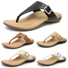 Women Lightweight Flip Flop Arch Support Sandals Slip On Thong Walking Sandals